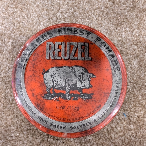 New Reuzel Red Holland's Finest Pomade Medium Hold High Sheen 4 Oz - Picture 1 of 3